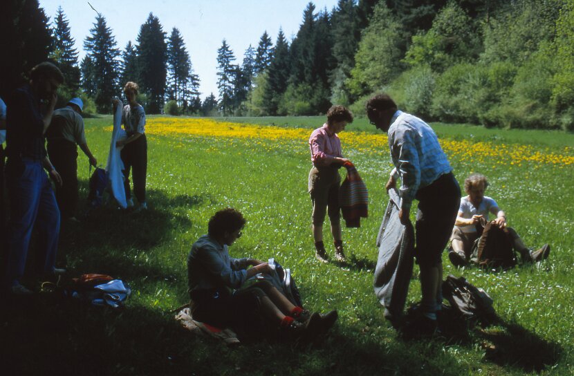 1982-1983-1984 Wanderung